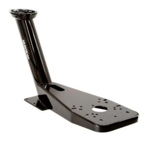 Seaview 23.75" Pre-Drilled Dual Mount F/Open Array Radars Up To 4.5' - Black - Top Plate Required