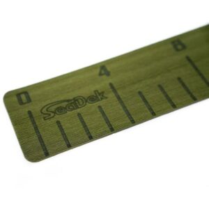 Seadek 36" Fish Ruler - Olive Green W/Seadek Logo