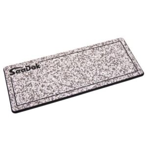 Seadek 16&Rdquo; X 39" 20mm Dual Density Large Helm Pad W/Seadek Logo - Brushed Texture - Snow Camo/Black (406.4mm X 990.6mm X 20mm)