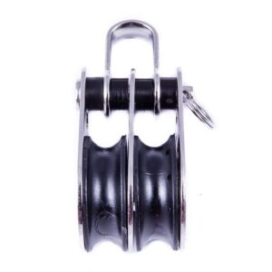 Seasure 25mm Double Block W/Shackle