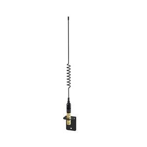 Shakespeare Vhf 15in 5216 Ss Black Whip Antenna - Bracket Included