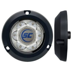 Shadow-Caster Sc2 Series Polymer Composite Surface Mount Underwater Light - Bimini Blue