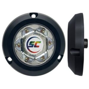 Shadow-Caster Sc2 Series Polymer Composite Surface Mount Underwater Light - Full Color