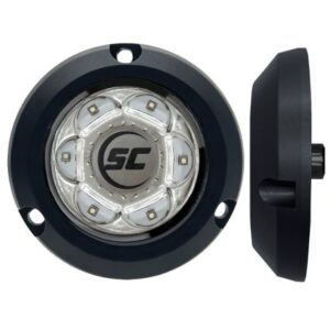 Shadow-Caster Sc2 Series Polymer Composite Surface Mount Underwater Light - Great White