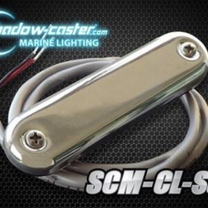 Shadow-Caster Courtesy Light W/2' Lead Wire - 316 Ss Cover - Bimini Blue - 4-Pack