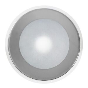 Shadow-Caster Dlx Series Down Light - White Housing - Rgb - Chrome Bezel