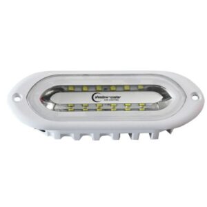 Shadow-Caster Scm-Sl Series Flush Mount Spreader Light - White Housing - White/Blue/Red