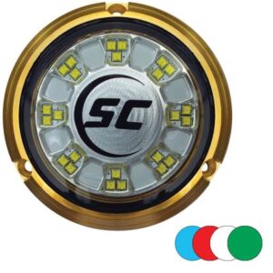 Shadow- Caster Scr-24 Bronze Underwater Light - 24 Leds - Full Color Changing - *Case Of 4*