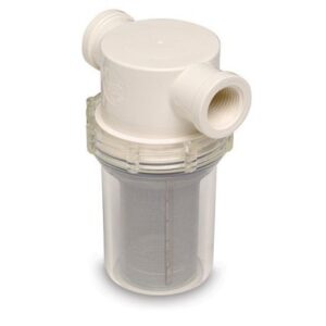 Shurflo By Pentair 3/4" Raw Water Strainer W/Bracket & Fittings - 50 Mesh Screen