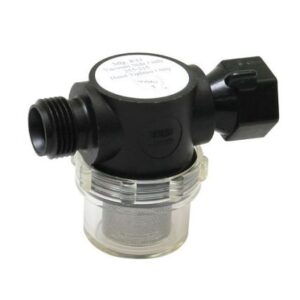 Shurflo By Pentair Swivel Nut Strainer - 1/2" Pipe Inlet - Clear Bowl