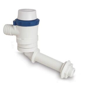 Shurflo By Pentair Piranha Angled Port Aerator 600 Livewell Pump - 12 Vdc, 600 Gph