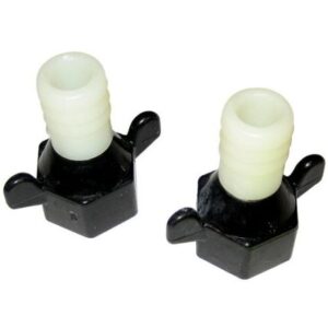 Shurflo By Pentair Straight Fitting Wingnut Swivel - 1/2"-14npt(F) X"Barb