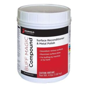 Shurhold Buff Magic Compound Surface Reconditioner & Metal Polish - 4lb Jar