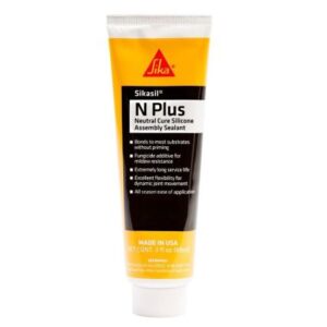 Sika Sikasil-N Plus White 10oz W/Nozzle