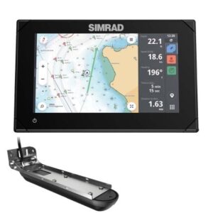 Simrad Nsx 3007 7" Combo Chartplotter & Fishfinder W/Active Imaging 3-In-1 Transducer