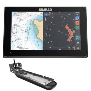 Simrad Nsx 3009 9" Combo Chartplotter & Fishfinder W/Active Imaging 3-In-1 Transducer
