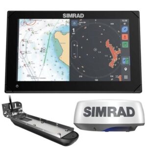 Simrad Nsx 3009 Radar Bundle - Halo20+ Radar Dome & Active Imaging 3-In-1 Transducer