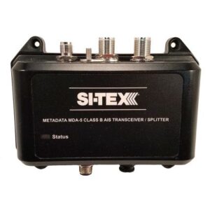 Si-Tex Mda-5 Hi-Power 5w Sotdma Class B Ais Transceiver W/Built-In Antenna Splitter & Long Range Wi-Fi