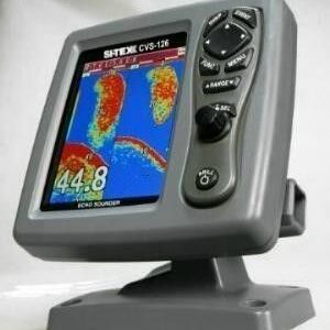 Si-Tex Cvs-126 Dual Frequency Color Echo Sounder W/B60 12 Degree Transducer B-60-12-Cx