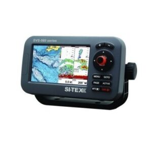 Si-Tex Svs-560cf-E Chartplotter - 5" Color Screen W/External Gps & Navionics+ Flexible Coverage