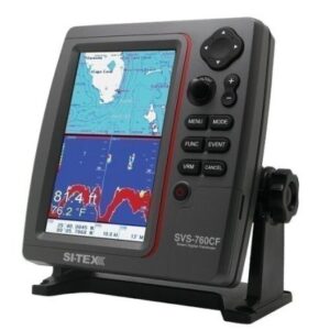 Si-Tex Svs-760cf Dual Frequency Chartplotter/Sounder W/ C-Map 4d Chart