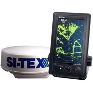 Si-Tex T-760 Compact Color Radar W/4kw 18" Dome - 7" Touchscreen