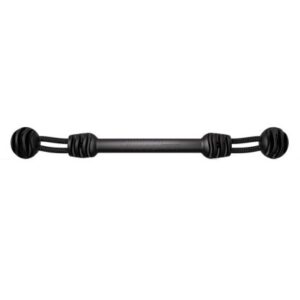 Snubber Twist - Tar Black - Individual