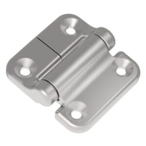 Southco Constant Torque Hinge Symmetric Forward Torque 0.9 N-M - Reverse Torque 0.9 N-M - Large Size - Stainless Steel 316 - Polished