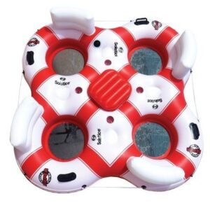 Solstice Watersports Super Chill 4-Person River Tube W/Cooler