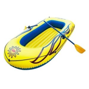 Solstice Watersports Sunskiff 3-Person Inflatable Boat Kit W/Oars & Pump