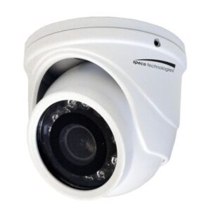Speco 4mp Hd-Tvi Mini Turret Camera 2.9mm Lens - White Housing