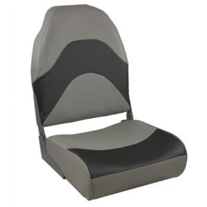 Springfield Premium Wave Folding Seat - Grey W/Meteor Stripe