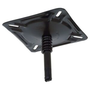 Springfield Kingpin 7" X 7" Seat Mount W/Spring - E-Coat Finish