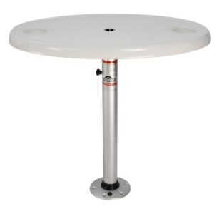 Springfield White Oval Table Package - 18" X 30" Threadlock