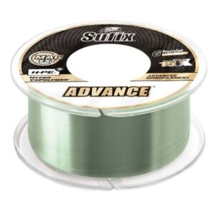 Sufix Advance Monofilament - 8lb - Low-Vis Green - 330 Yds