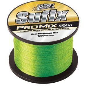Sufix Promix Braid - 15lb - Neon Lime - 1200 Yds