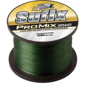 Sufix Promix Braid - 30lb - Low-Vis Green - 1200 Yds