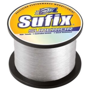 Sufix Superior Clear Monofilament - 100lb - 1250 Yds