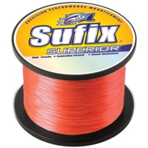Sufix Superior Neon Fire Monofilament - 130lb - 1640 Yds