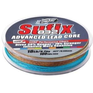 Sufix 832 Advanced Lead Core - 12lb - 10-Color Metered - 100 Yds