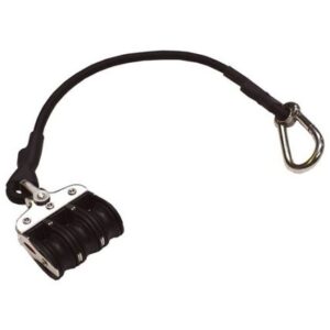 Taco Shock Cord Pulley W/Triple Roller