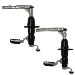 Taco Grand Slam 390bhc Outrigger Mount - Black Anodized Aluminum