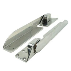 Taco Command Ratchet Hinges - 18-1/2" - 316 Stainless Steel - Pair