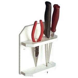 Taco Poly Knife & Plier Holder - White