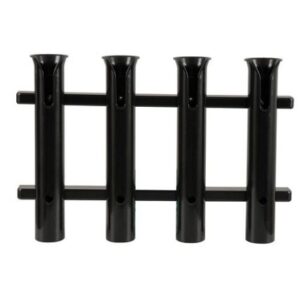 Taco 4-Rod Poly Rod Rack - Black