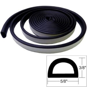 Taco Weather Seal - 10'L X 3/8"H X ⅝"W - Black