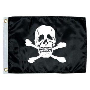 Taylor Made 12" X 18" Jolly Roger Novelty Flag