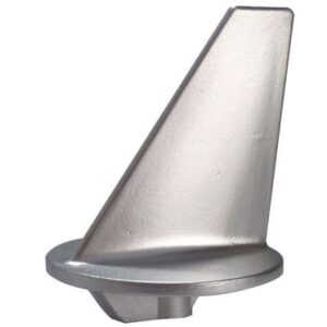 Tecnoseal Trim Tab Anode - Zinc - Long - Mercruiser 80-140hp