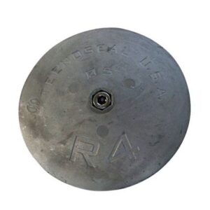 Tecnoseal R4 Rudder Anode - Zinc - 5" Diameter X" Thickness