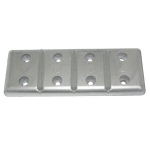 Tecnoseal Magnesium Plate Anode 7.5" X 2.75" X 1/2"